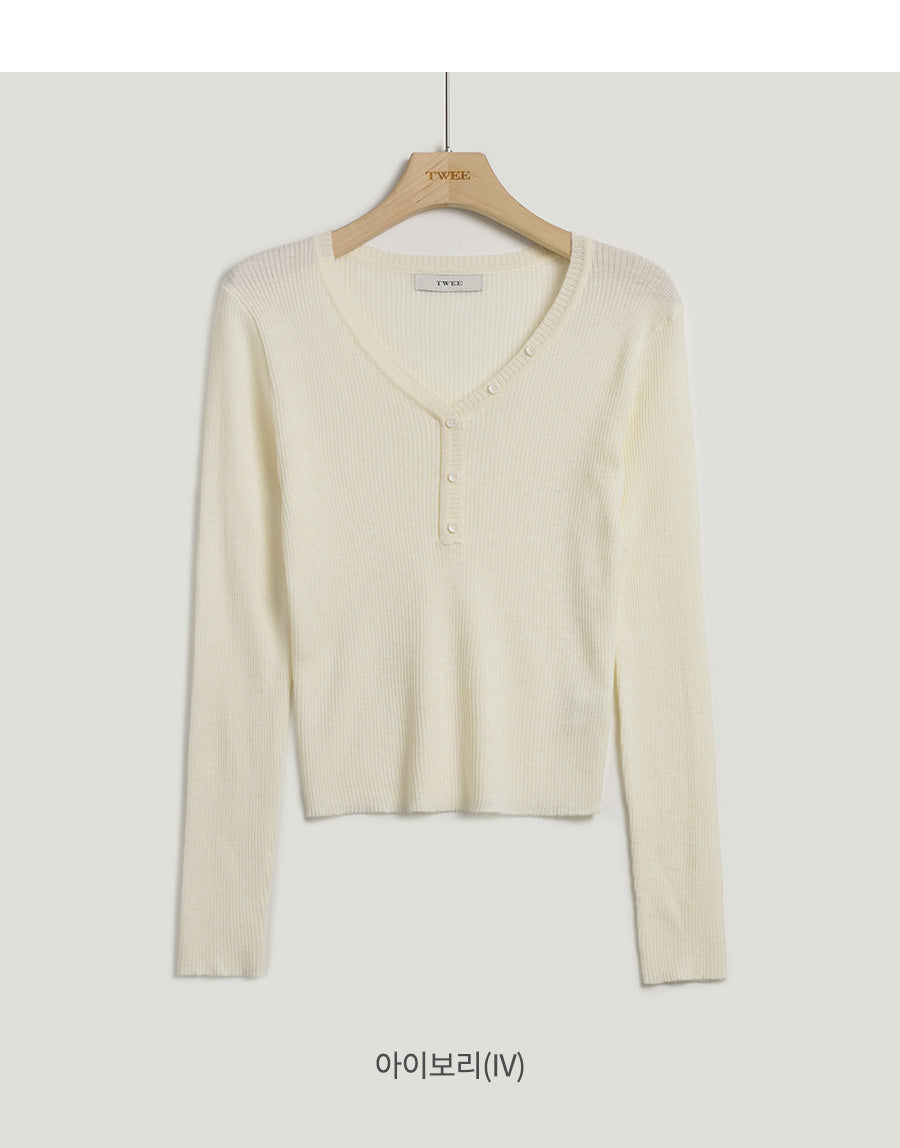 Gomez Button Knit Chikkuz n/a.