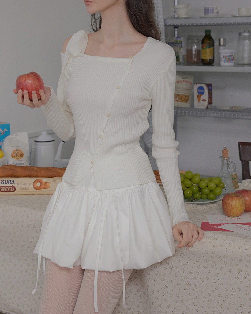 Strap Balloon Mini Skirt Chikkuz n/a.