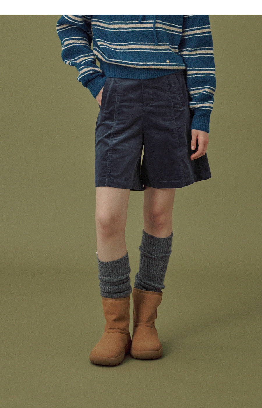 Chief Corduroy Half Pants Chikkuz n/a.