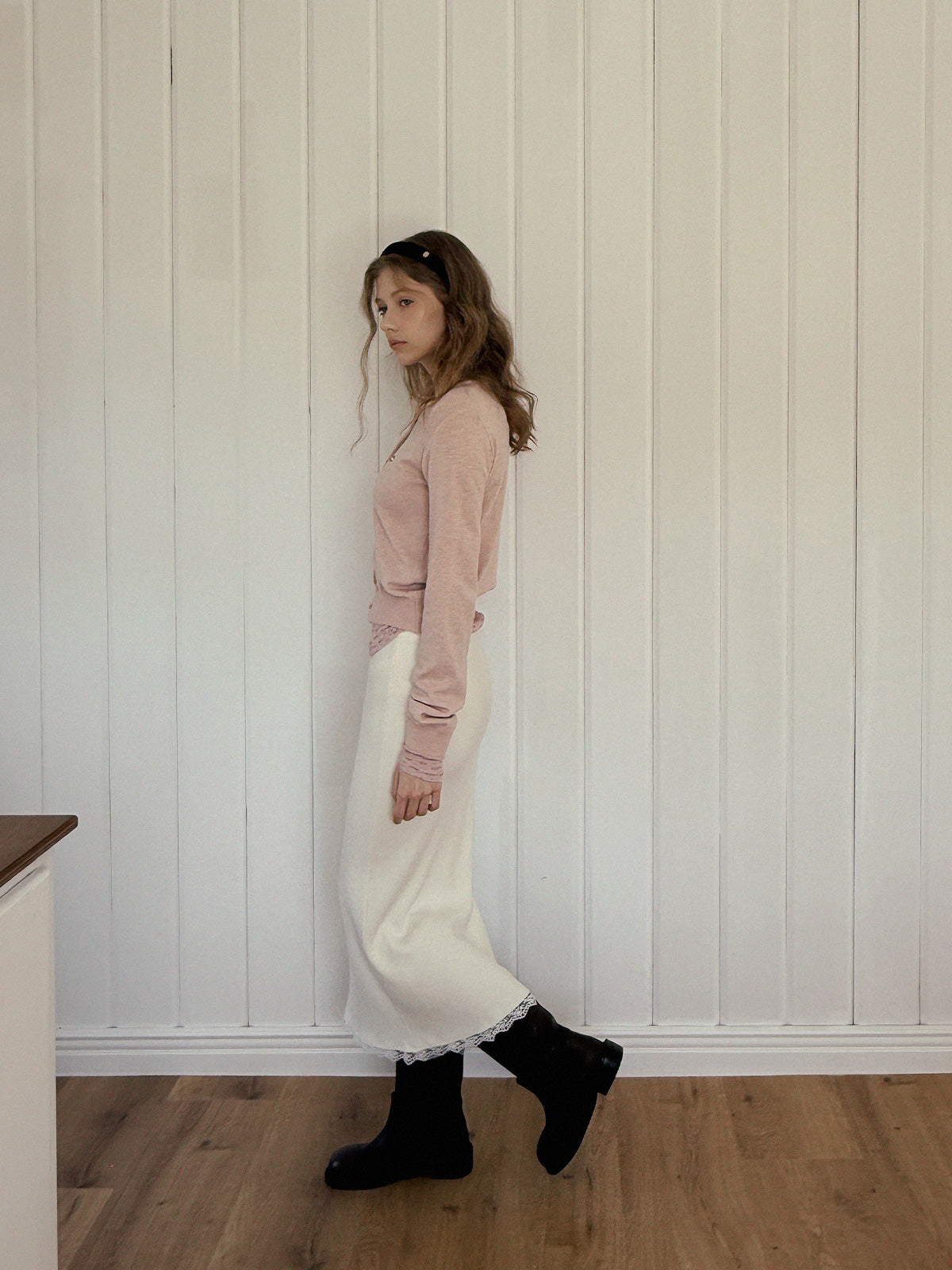 Basic Round Neck Long Sleeve Cardigan Chikkuz n/a.