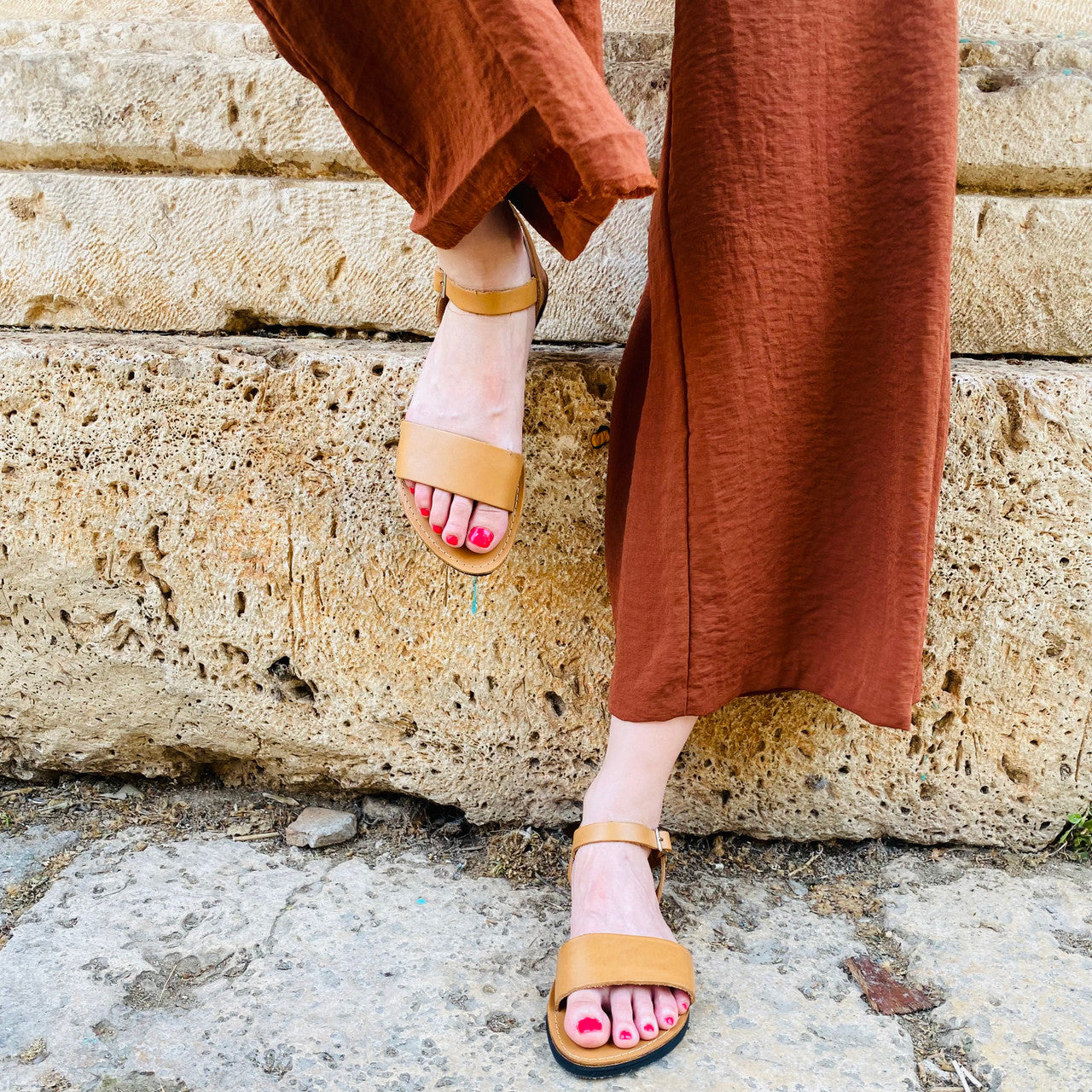 The Aventura Leather Walking Sandal