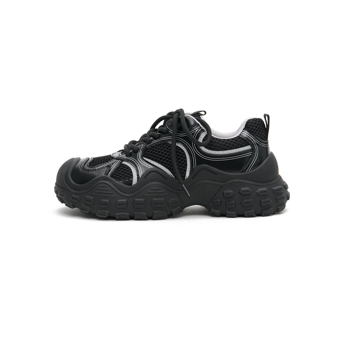 Chunky Breathable Running Shoes-0