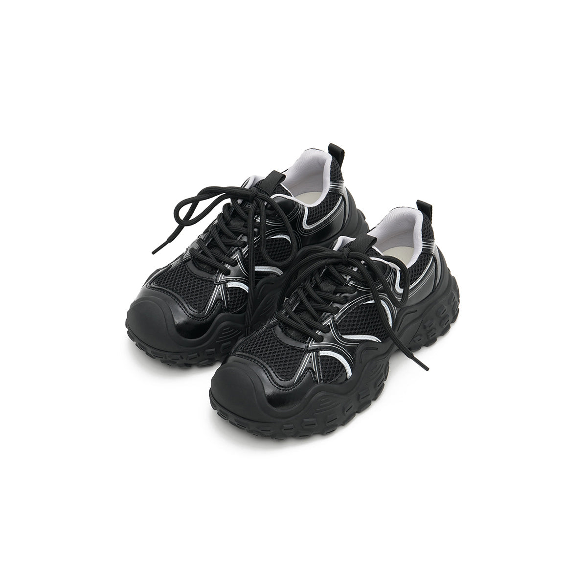 Chunky Breathable Running Shoes-1