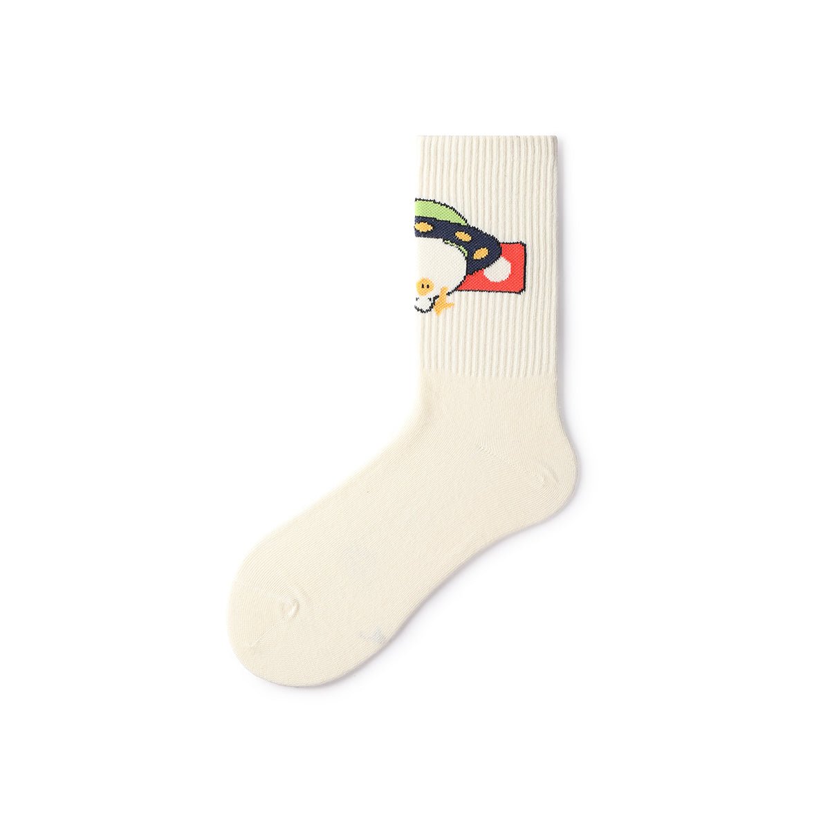 Click Me All-season Unisex 5pcs Crew Socks Set-4