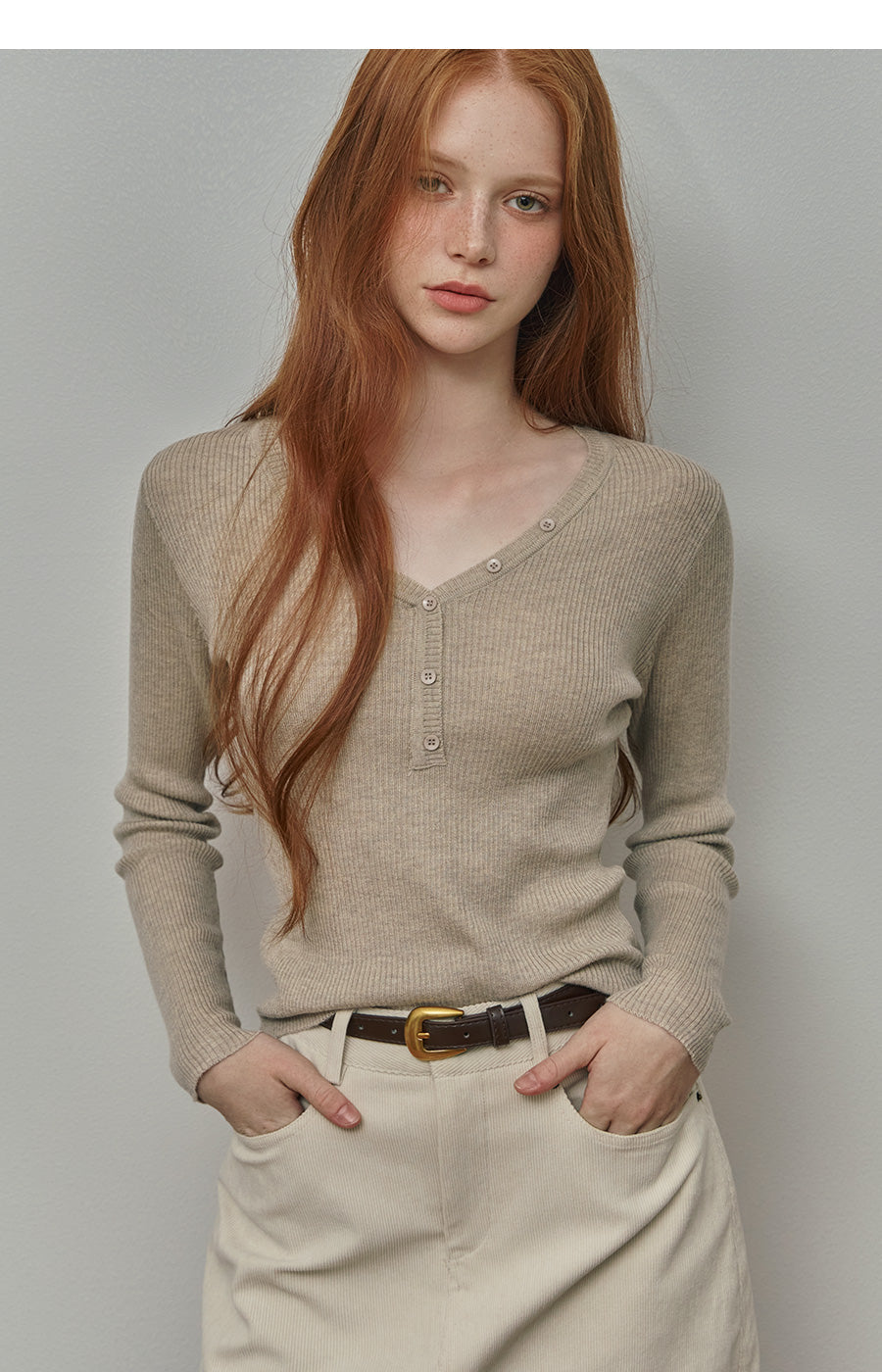 Gomez Button Knit Chikkuz n/a.