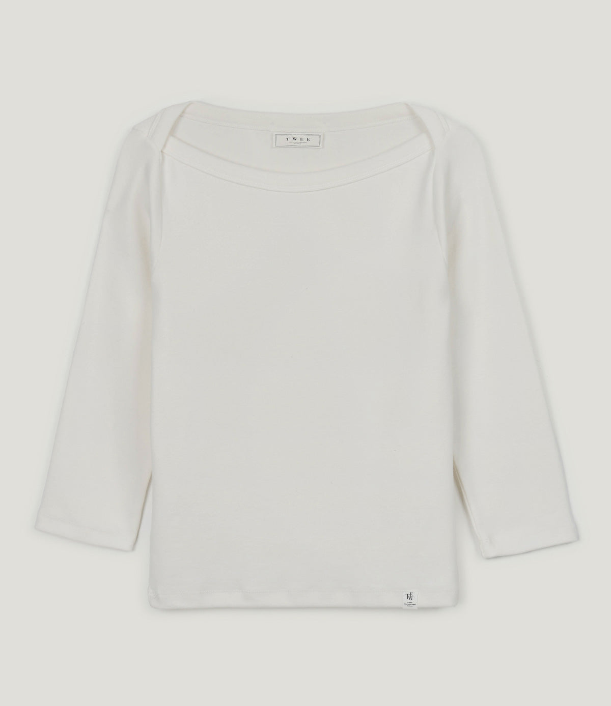 Pair Boat Neck 3/4 Sleeve T-shirt Chikkuz n/a.