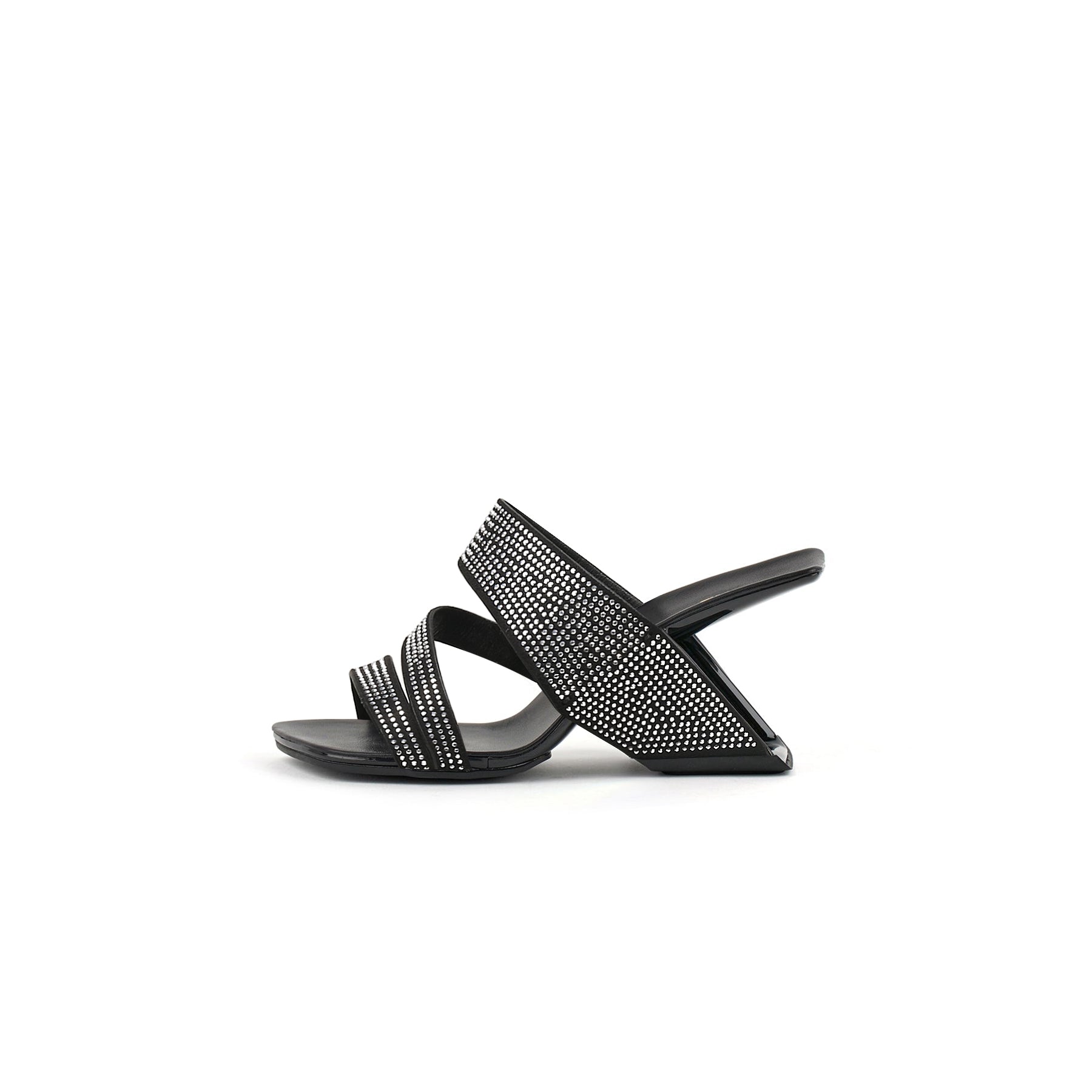 Splendid Spiral Embellished Gravity Mules-5