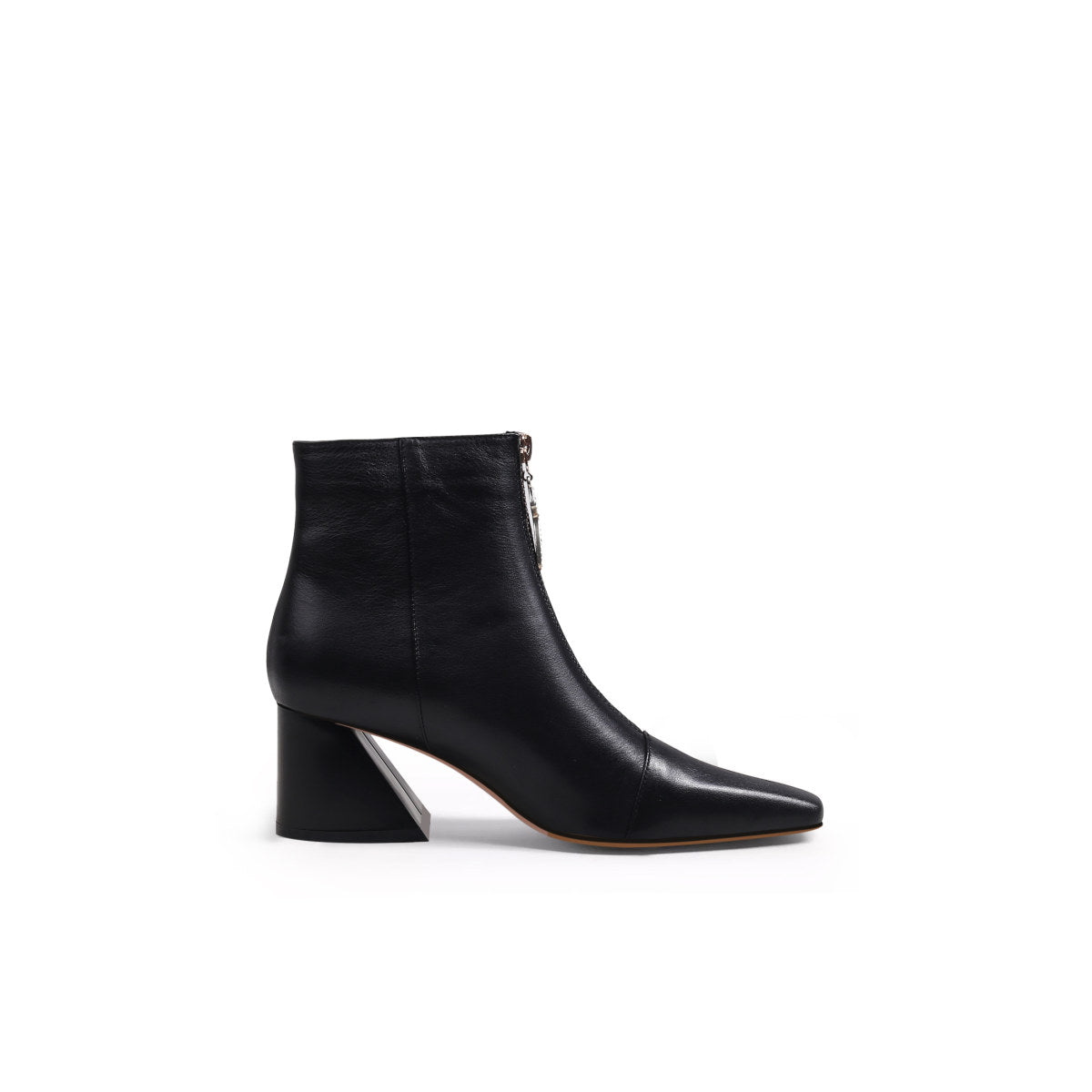 Front Zip Ankle Boots-2
