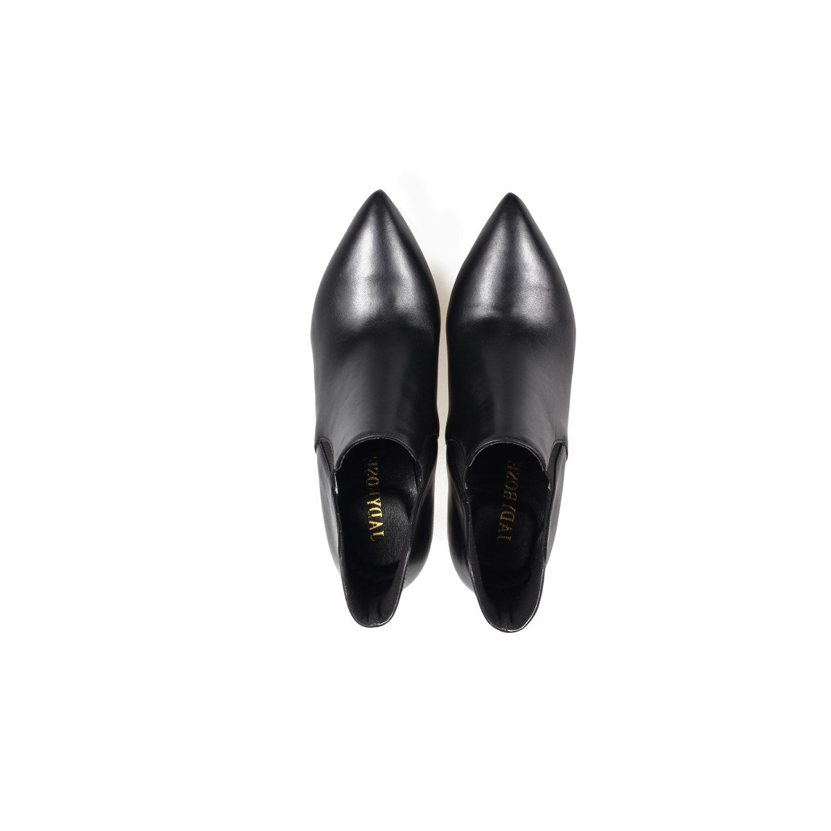 Leather Asymmetrical Ankle Boots-3