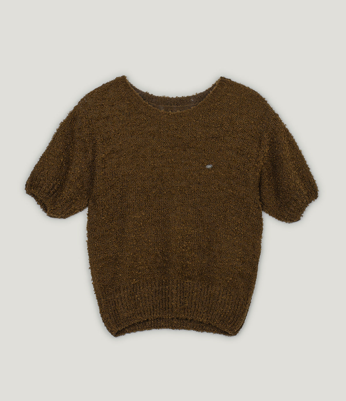 Orit Bouclé Short Sleeve Knit  Chikkuz  n/a.