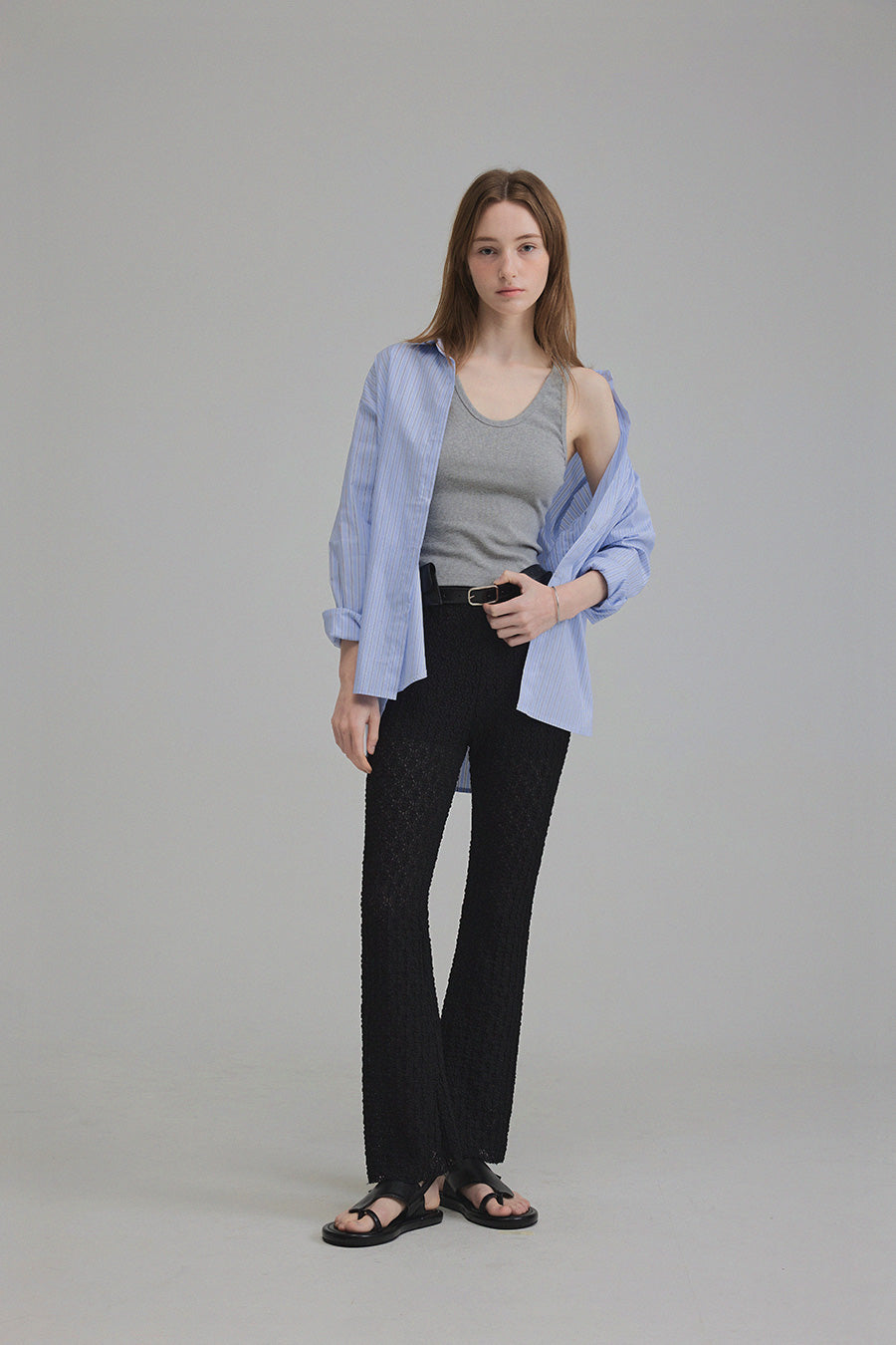 Stripe Overfit Shirt  Chikkuz  n/a.