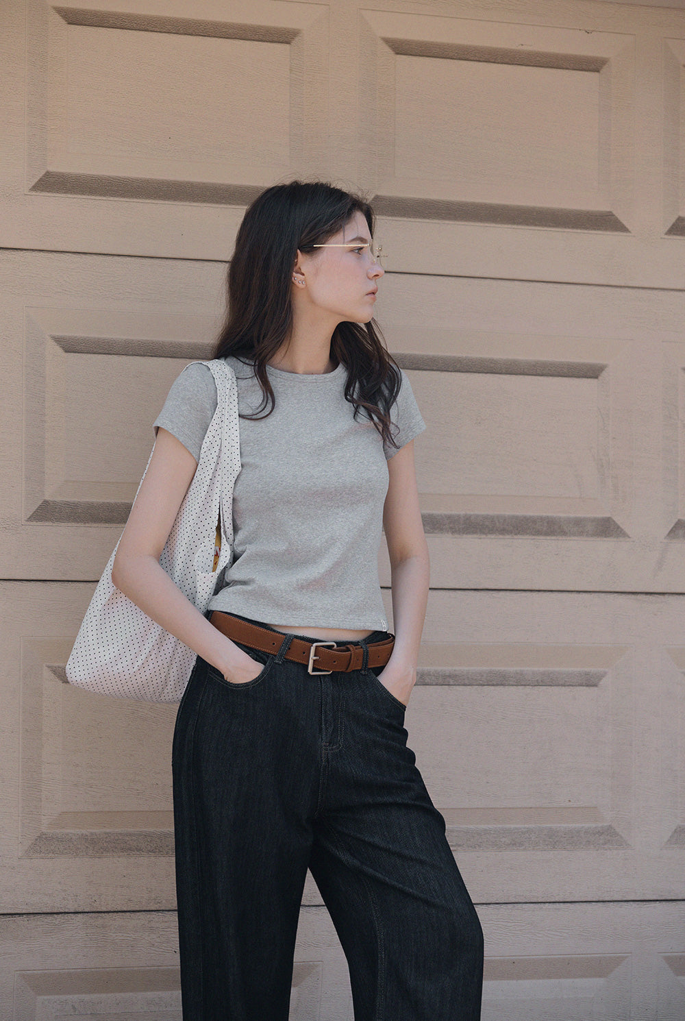 Basic Round Short-Sleeve T-Shirt  Chikkuz  n/a.