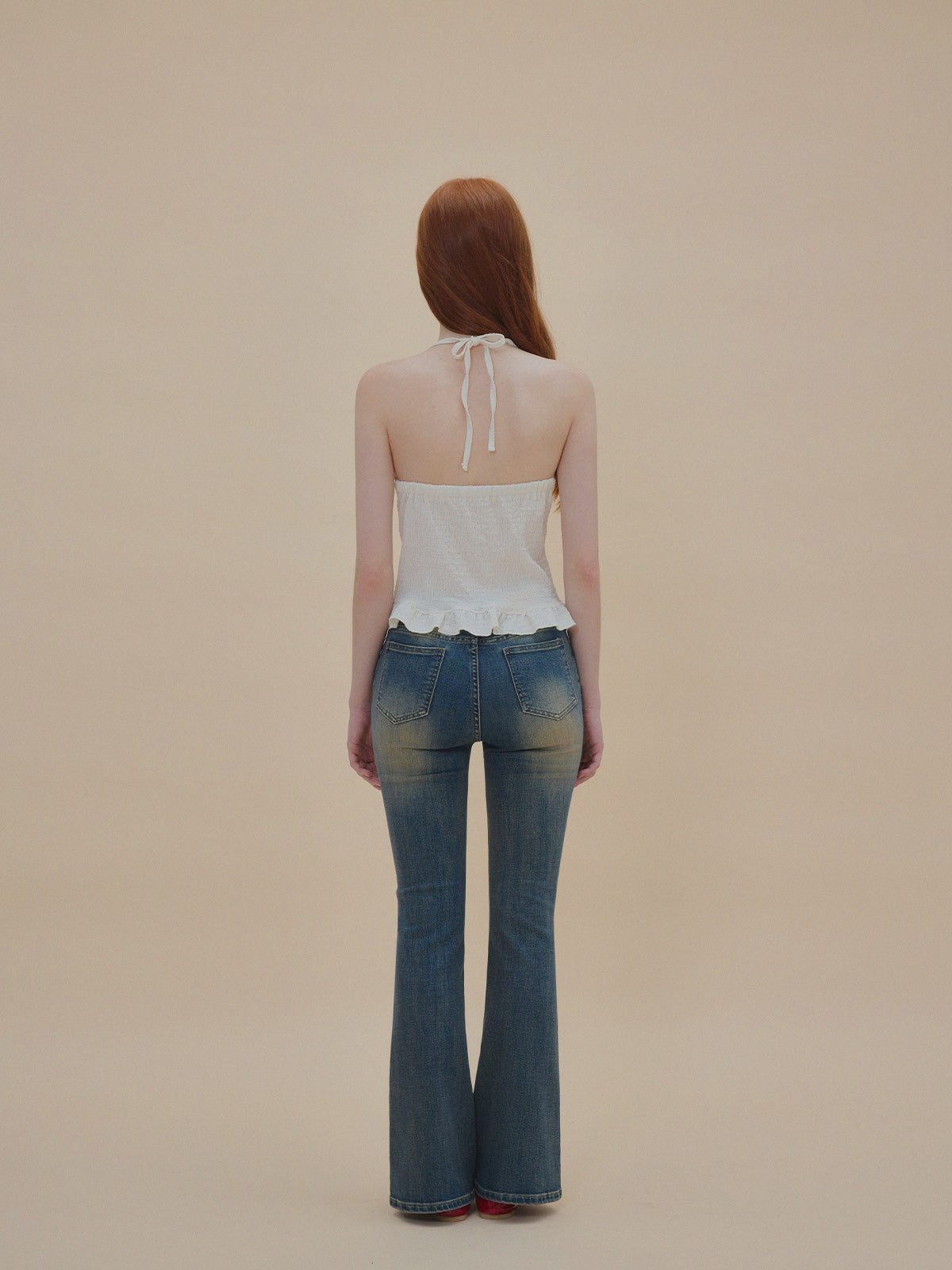 Nine Wrinkle Halter Bustier  Chikkuz  n/a.