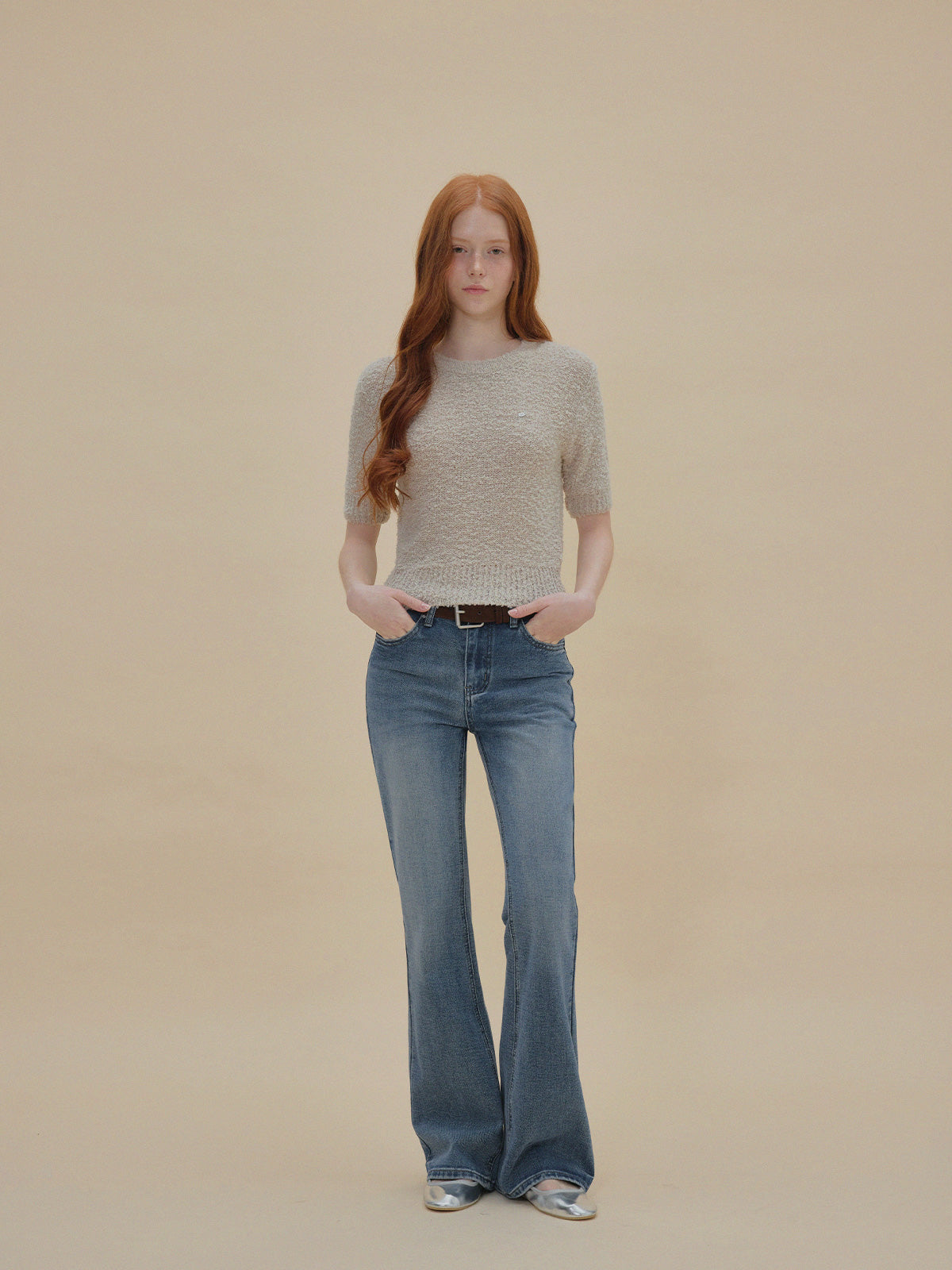 Orit Bouclé Short Sleeve Knit  Chikkuz  n/a.