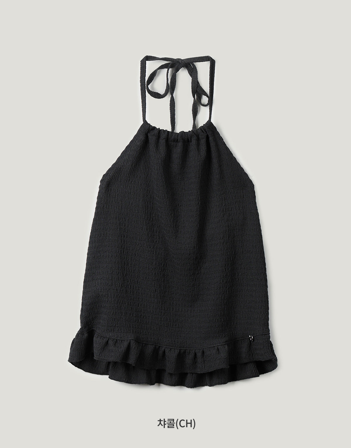 Nine Wrinkle Halter Bustier  Chikkuz  n/a.