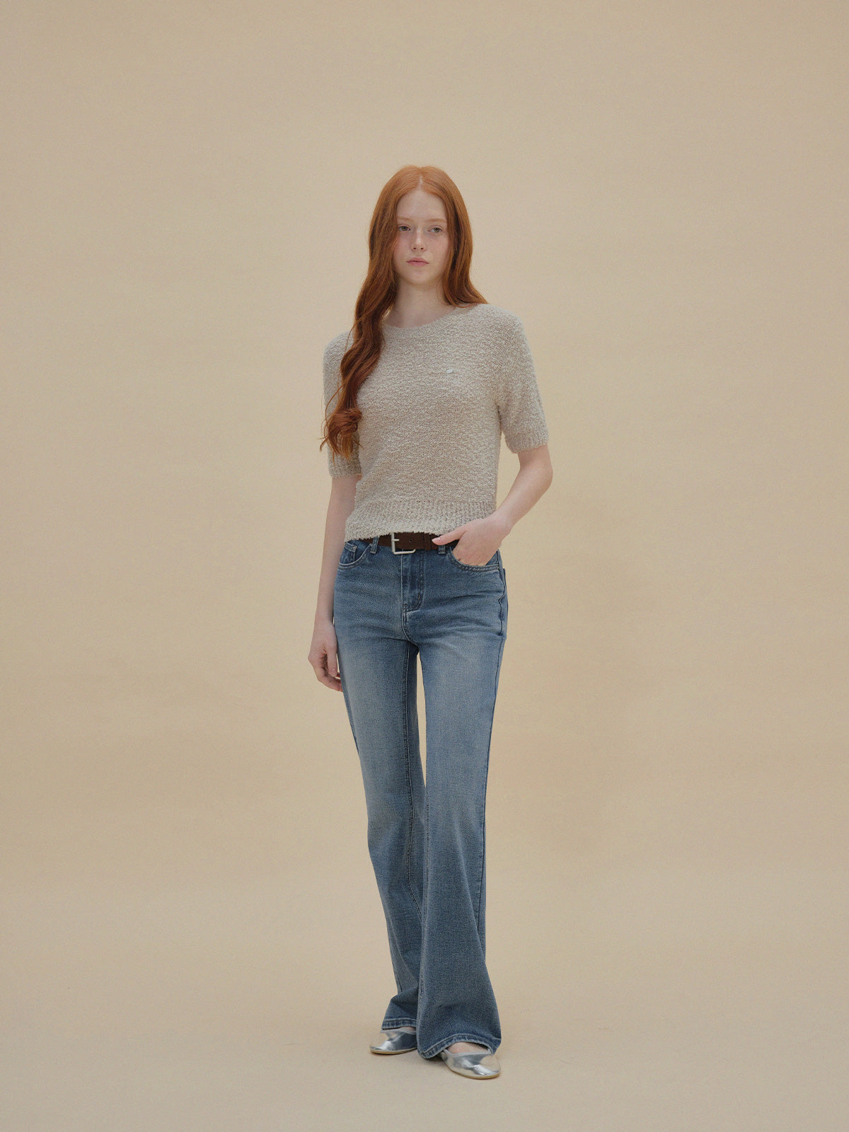 Orit Bouclé Short Sleeve Knit  Chikkuz  n/a.
