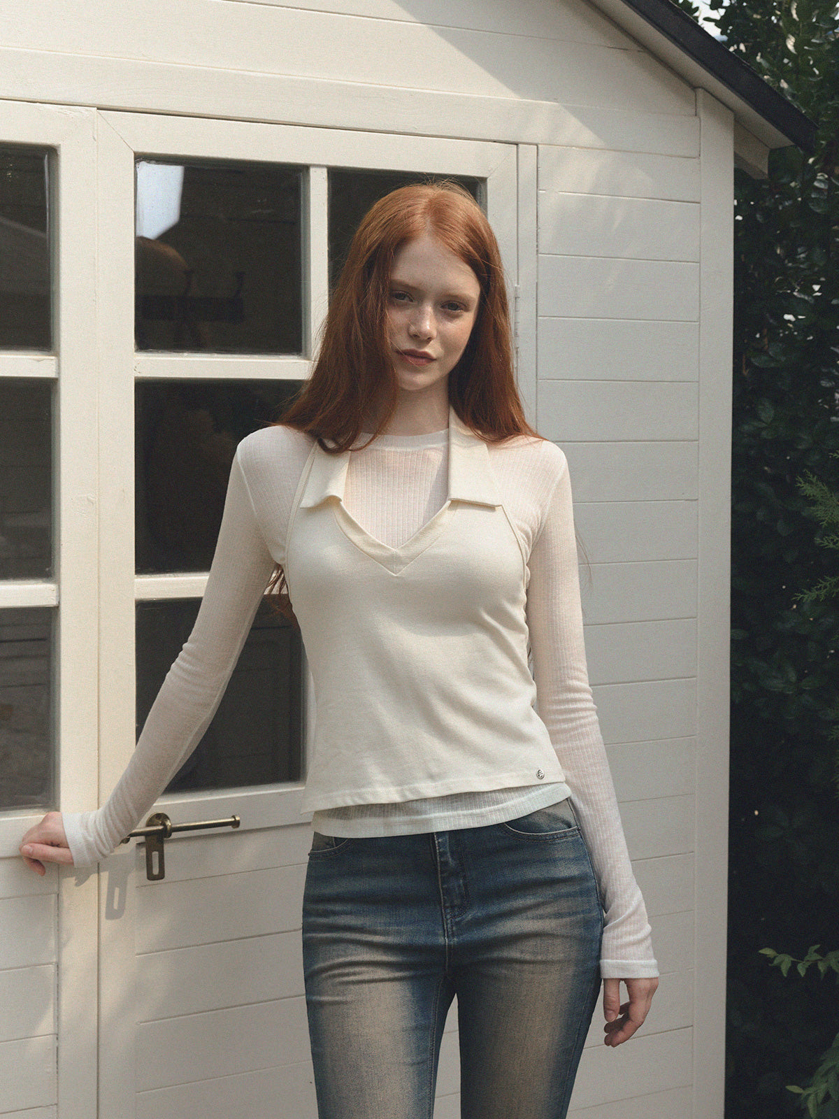 See-Through Round T-Shirt  Chikkuz  n/a.