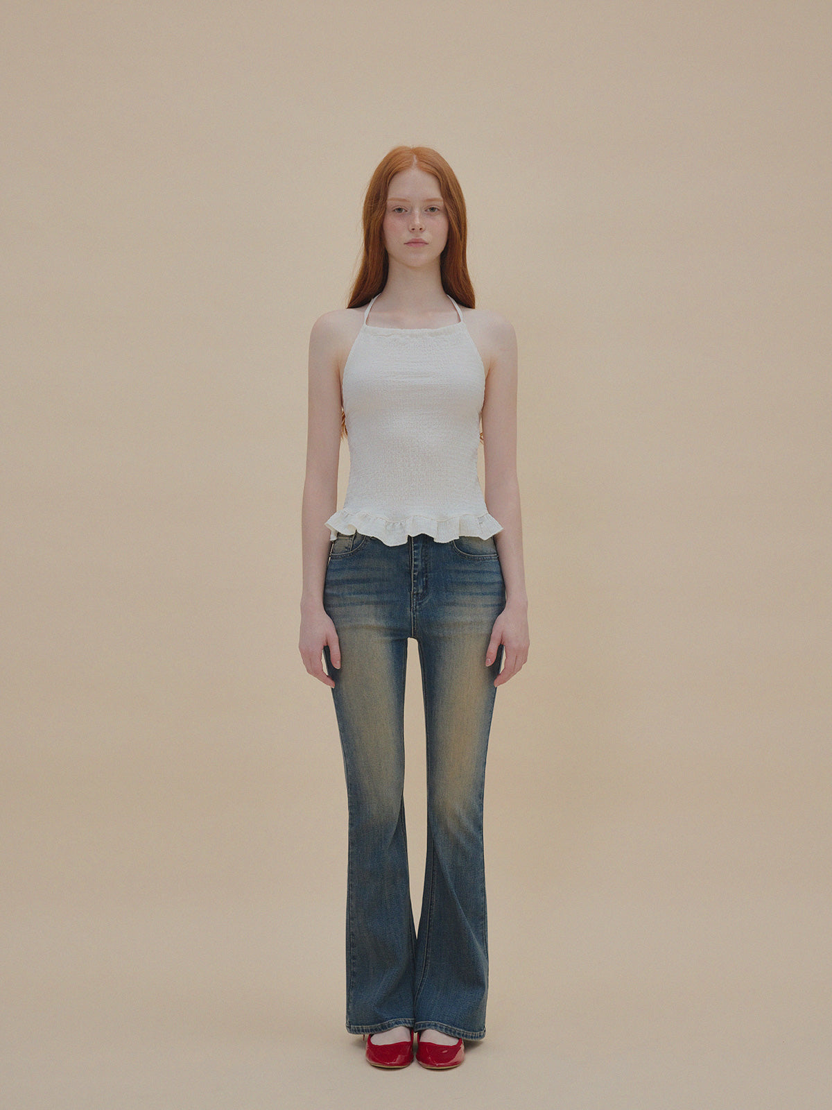 Nine Wrinkle Halter Bustier  Chikkuz  n/a.