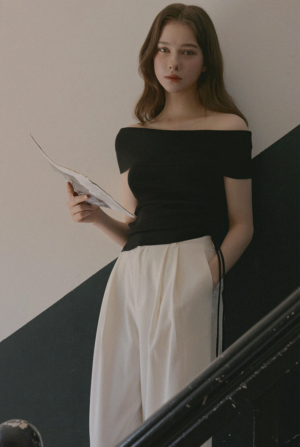 Billy's Off-Shoulder Knit  Chikkuz  n/a.
