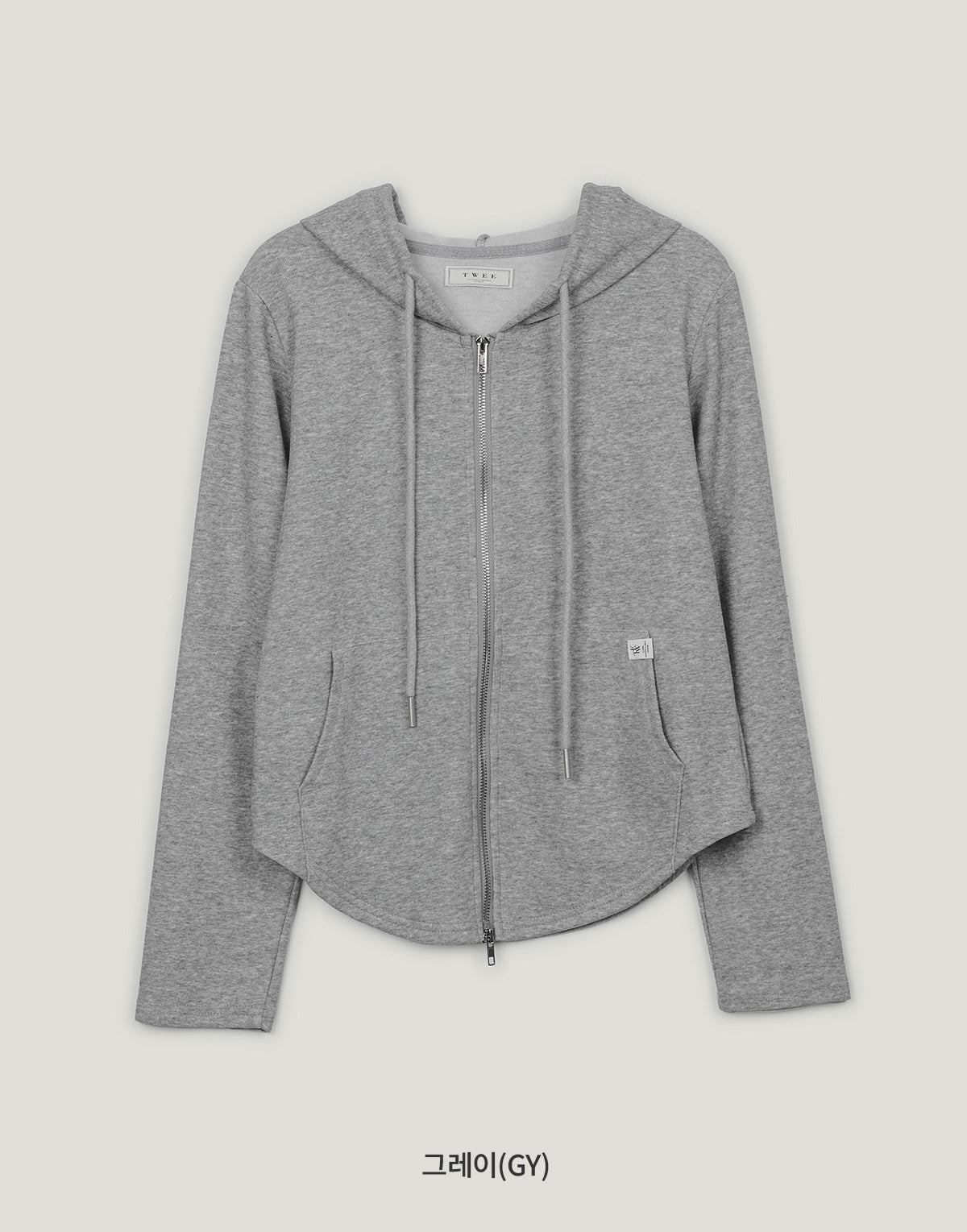 Baeky Round Hood Zip-Up  Chikkuz  n/a.