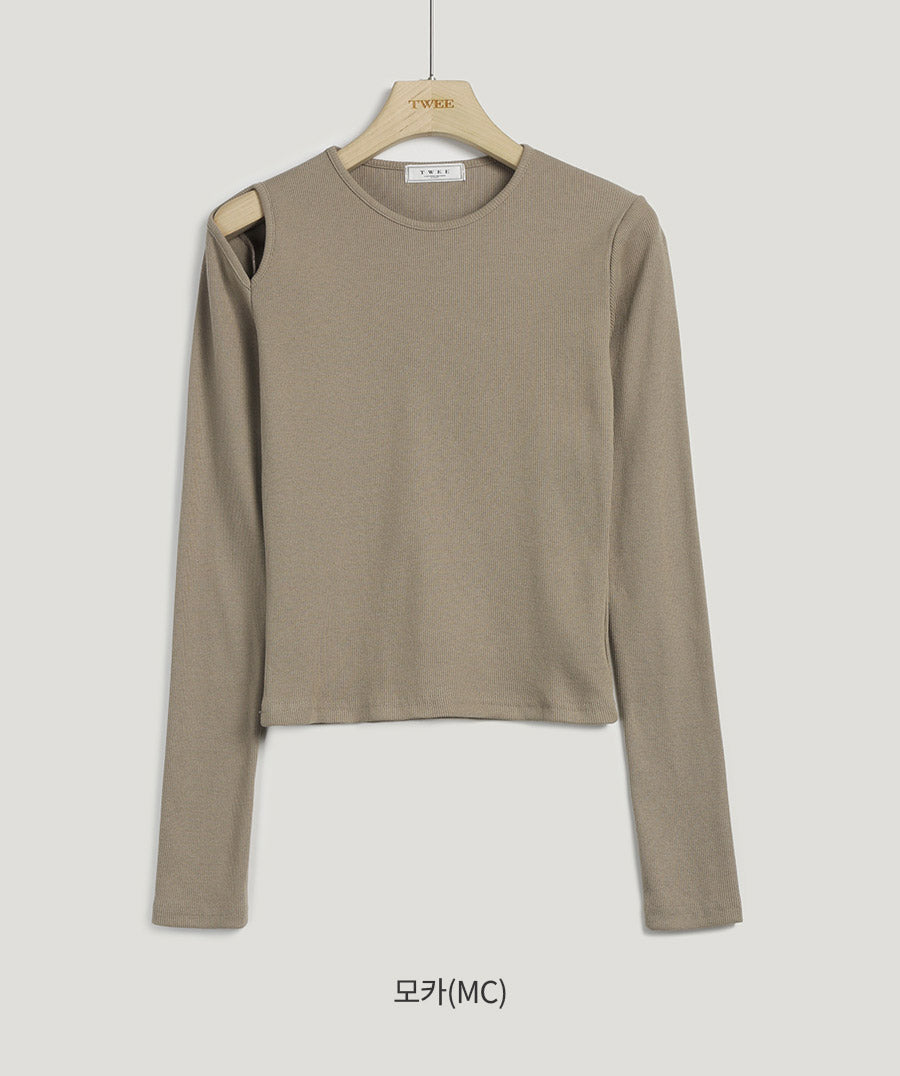 Stun Shoulder Cut-Off T-Shirt  Chikkuz  n/a.